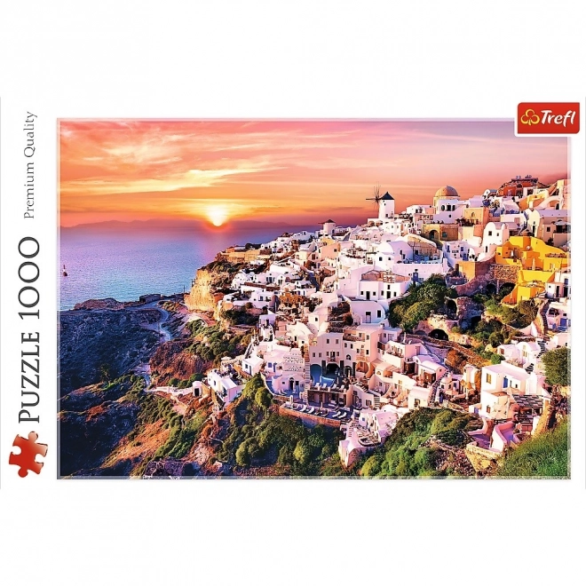 Puzzle Santorini Zalazak Sunca 1000 Dijelova