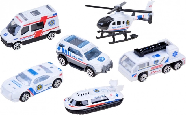 Realističan set vozila hitnih službi