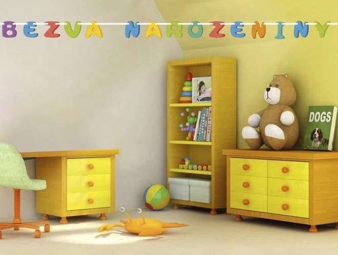 Papirnata girlanda Bezva Rođendan