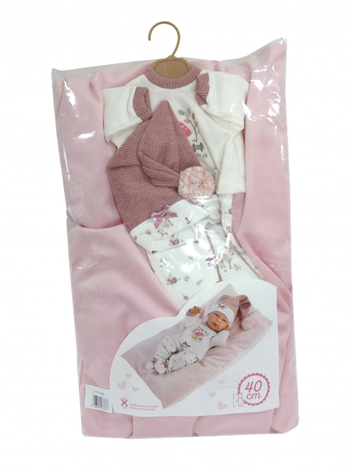 Llorens M738-80 odjeća za lutku bebu NEW BORN veličine 40-42 cm