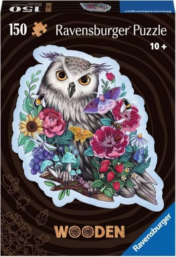 Drvene puzzle Tajanstvena sova 150 dijelova RAVENSBURGER