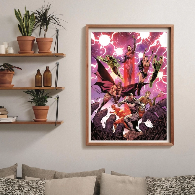 Puzzle 1000 komada Compact DC Comics Liga pravednika (Justice League)