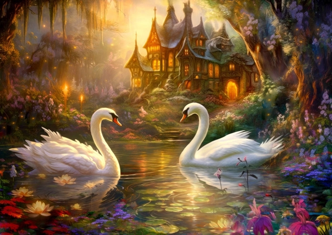 Puzzle Labuđja pjesma 1000 dijelova