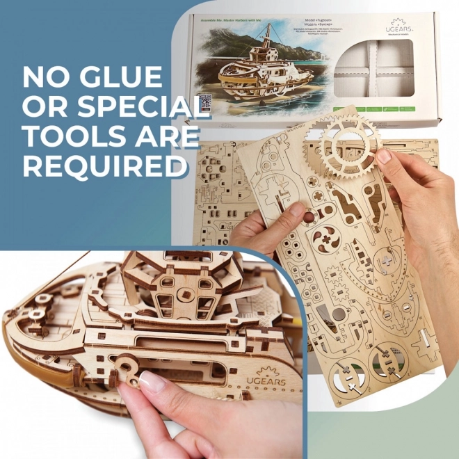 Ugears 3D puzzle - Remorker 169 dijelova