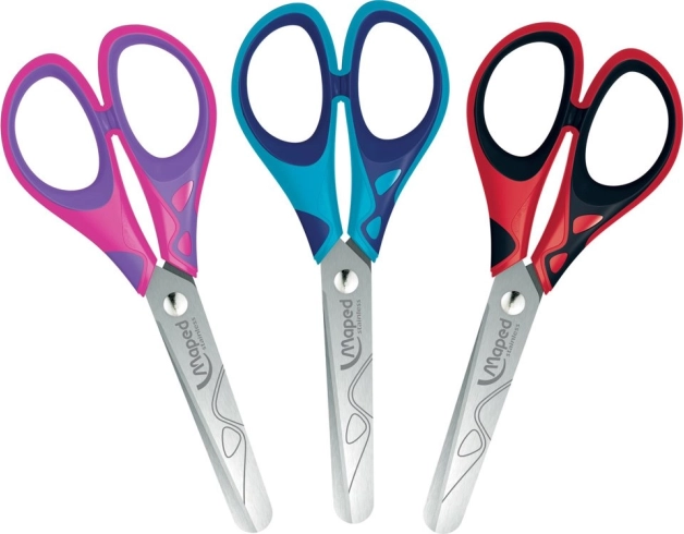 maped škare za školu essentials soft 13 cm (miks boja)