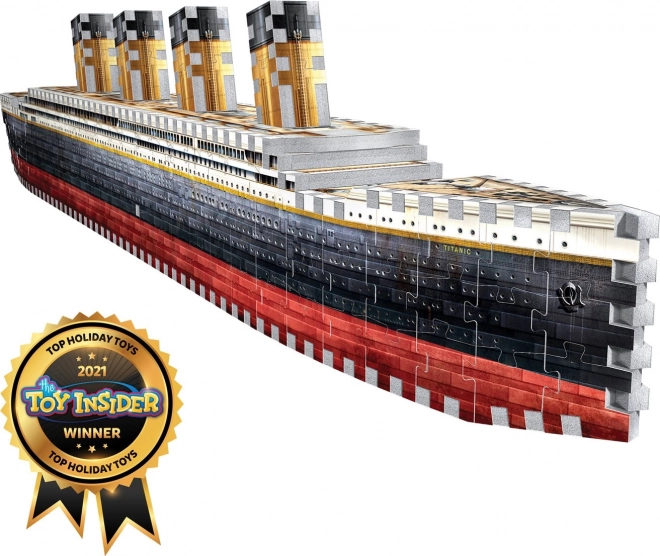 3D puzzle Titanic od Wrebbit, 440 dijelova