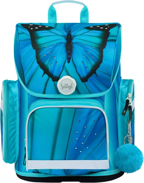 Školska aktovka BAAGL Ergo Butterfly