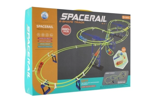 Plastična staza za kuglice spacerail 220 kom u kutiji 39x28x7cm