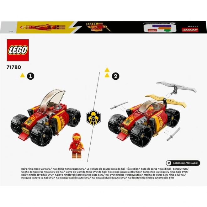LEGO® NINJAGO® 71780 Kaiov ninja trkač EVO