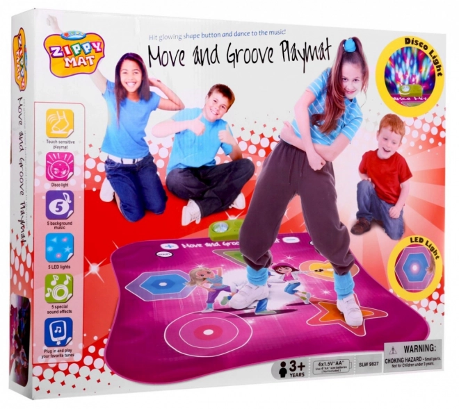 Plesna podloga Move and Groove za djecu 3+ - Glazbena igra sa svjetlosnim efektima
