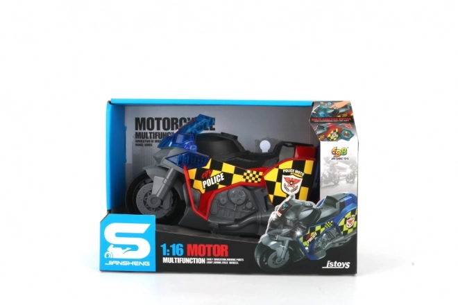 Igračka motocikl s realističnim efektima