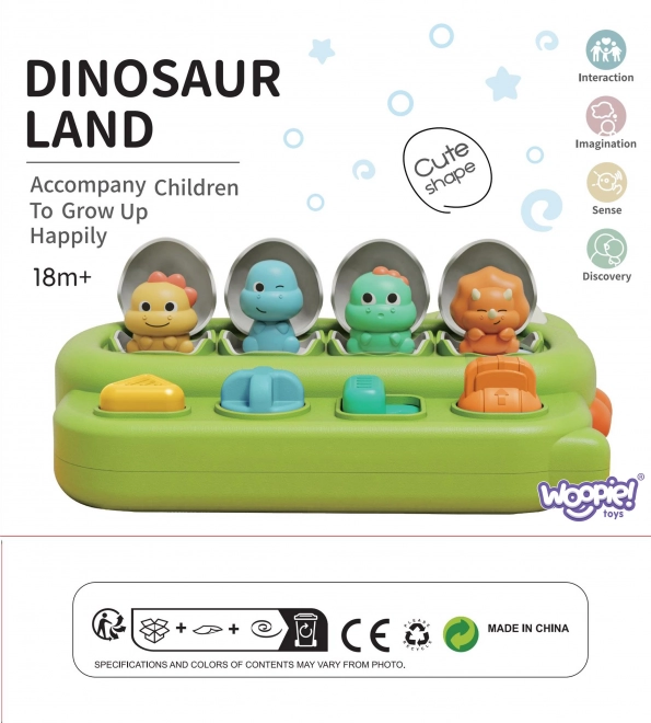 Edukativna igračka Woopie iskačući dinosauri