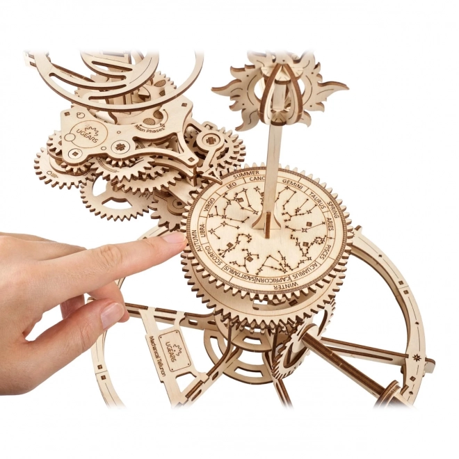 Ugears 3D drvene mehaničke slagalice Tellurium