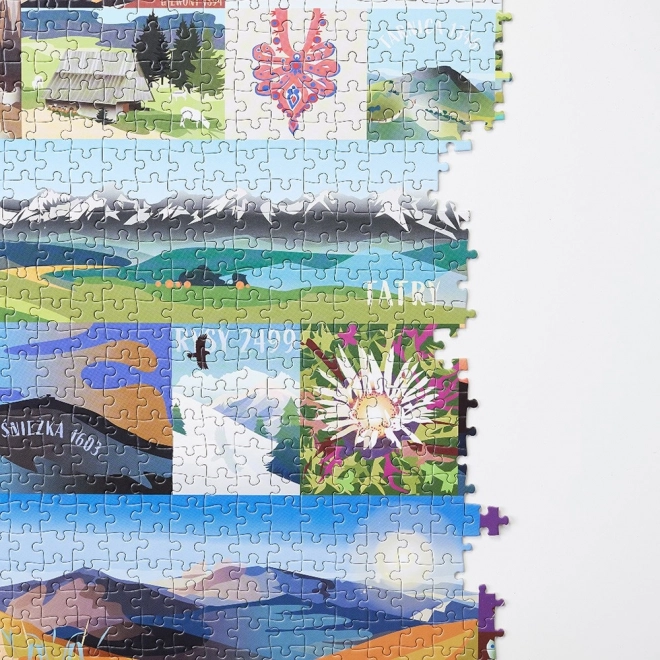 Puzzle Puzzlove Poljske planine 1000 dijelova