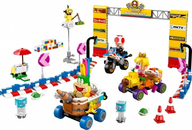 LEGO Super Mario Baby Peach i Grand Prix set