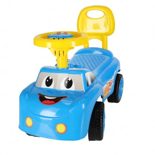Smiješni hodalica auto s trubom, plava