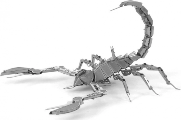 3D metalni model Škorpion