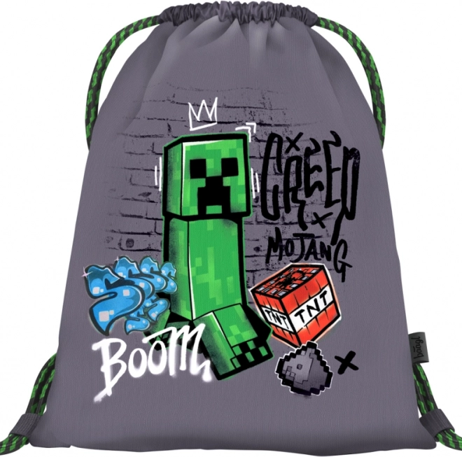 Komplet 3 Skate Baagl Minecraft TNT: Ruksak, Pernica, Vrećica