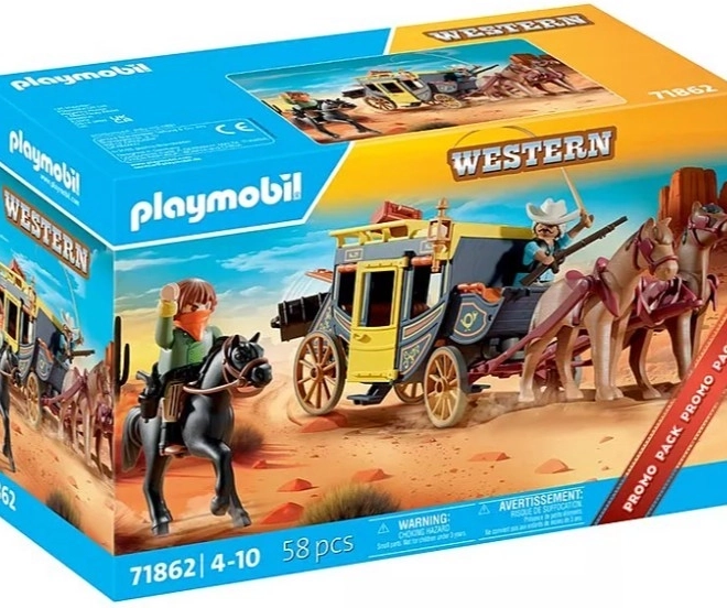 Playmobil Diligence – prepadaj na Divljem zapadu