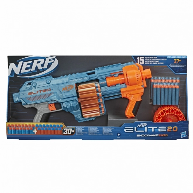 Pištolj Nerf Shockwave RD-15 s mecima