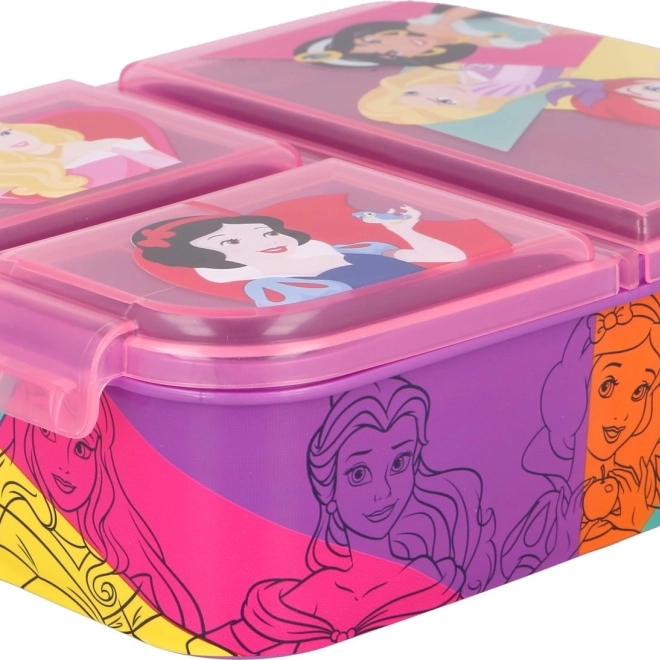 Višenamjenska kutija za užinu DISNEY Princeze s pregradama