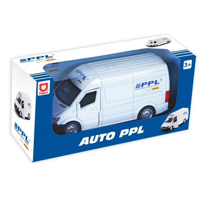 Metalni auto PPL s vratima koja se otvaraju 14 cm