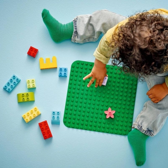 Lego Duplo zelena konstrukcijska ploča
