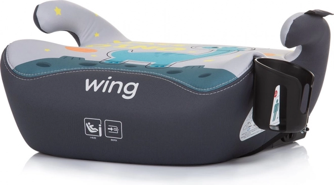 CHIPOLINO Podizač Wing i-Size 125-150cm Isofix, Space Dino