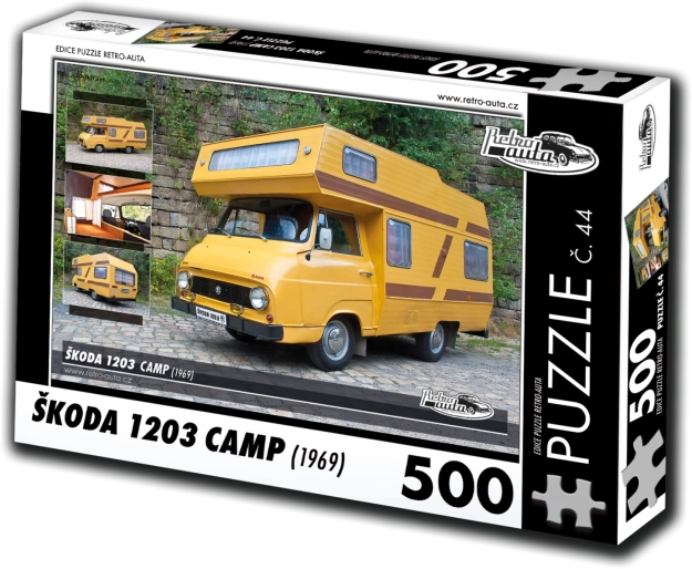 Puzzle RETRO-AUTA Škoda 1203 Camp 500 dijelova
