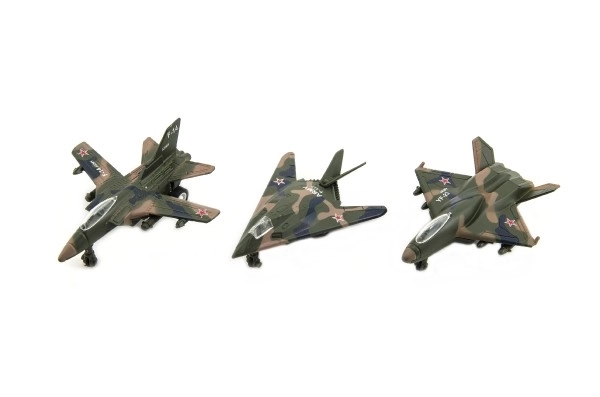Avion/Lovac vojni metal/plastika 9cm