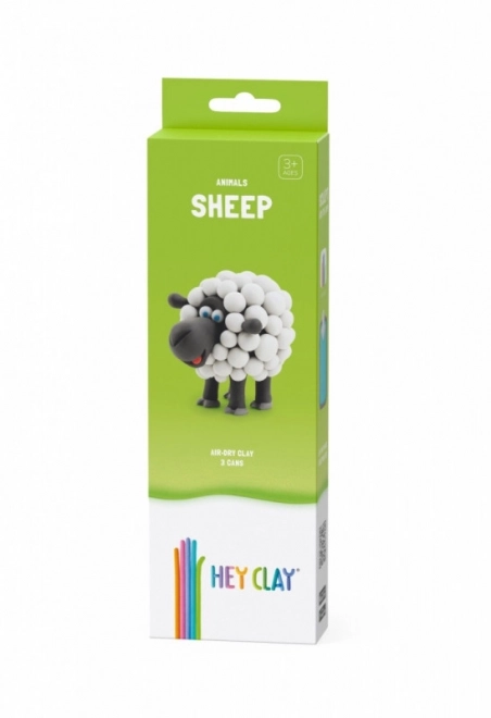 Plastična masa Hej Clay Set Životinje Ovca
