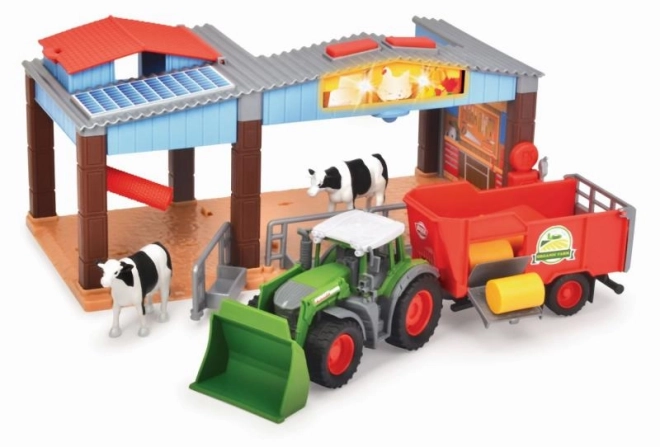 Farma s traktorom i priborom