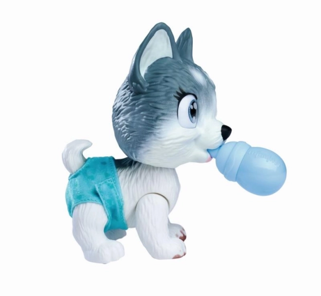 Psić Husky Pamper Petz u kadi