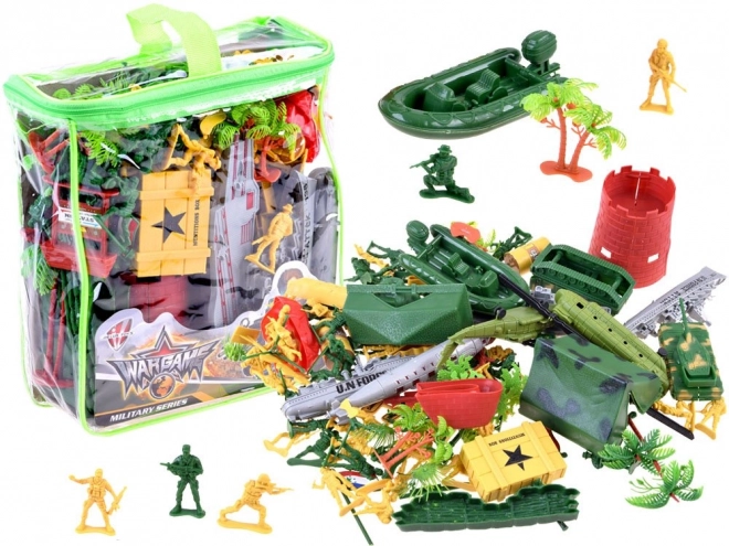 Veliki set figurica vojnika vojska tenk helikopter ZA3287