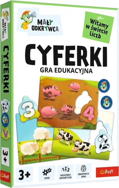 Igra Cyferki Mali istraživač TREFL