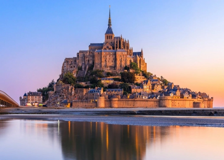 Puzzle Mont-Saint-Michel, Francuska 500 dijelova BLUEBIRD