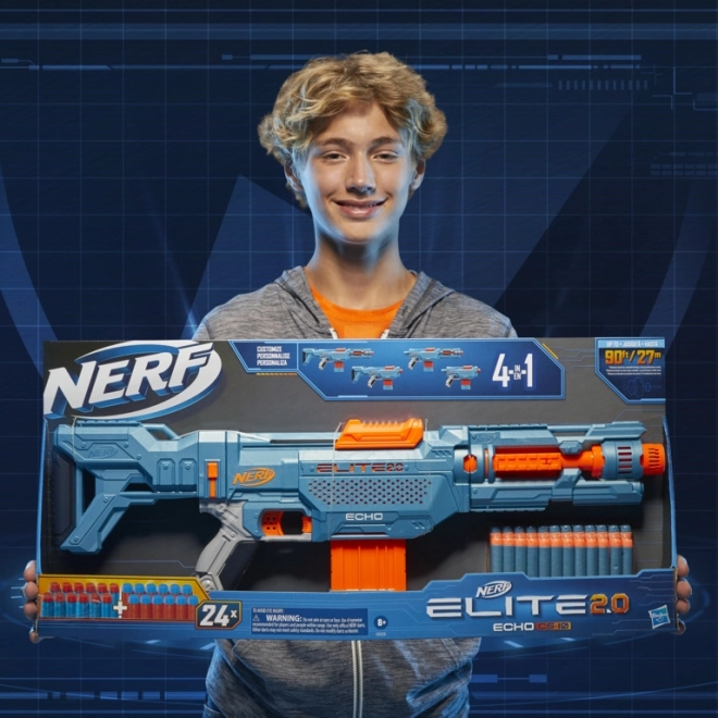 Pistole Nerf Echo CS-10 s priborom