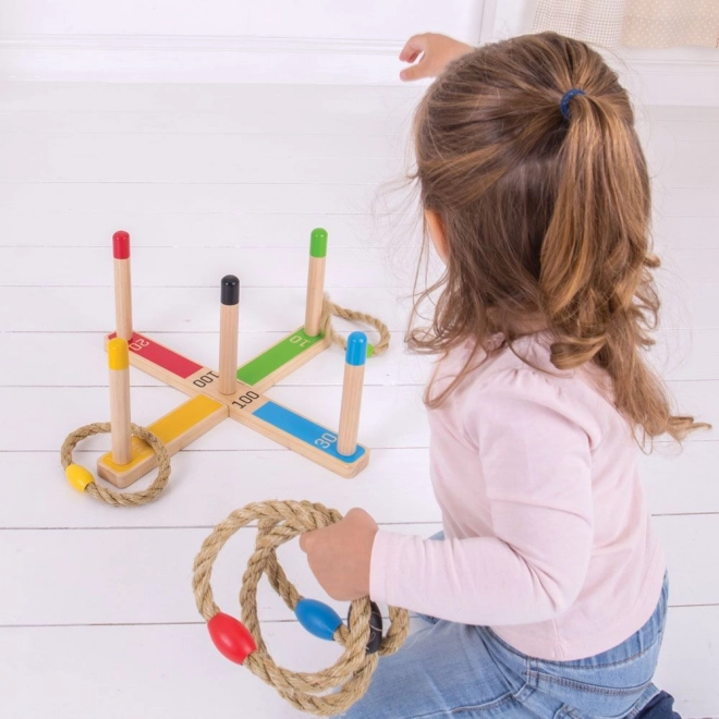 Bigjigs Toys Bacanje krugova