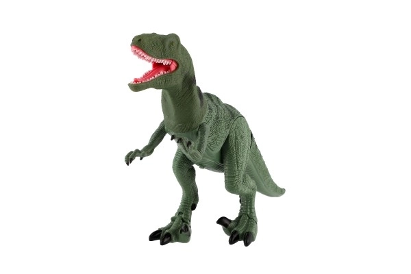 Hodajući IC Velociraptor plastika 50cm na baterije sa zvukom i svjetlom u kutiji 53x32,5x12cm