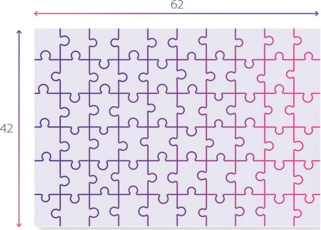 CLEMENTONI Puzzle Stitch MAXI 60 dijelova