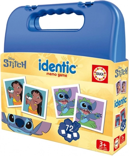 EDUCA Memory koferić Stitch 72 kartica
