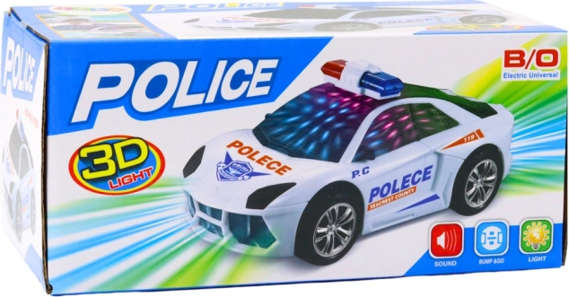 Interaktivni policijski auto s svjetlima i zvukovima