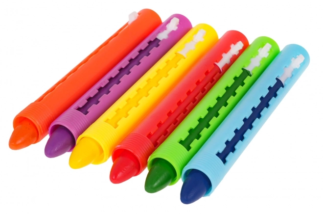 Set pastelnih boja za crtanje na licu 6 boja