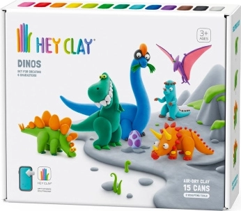 Hey Clay dinosauri – kreativna pjenasta masa za modeliranje za djecu