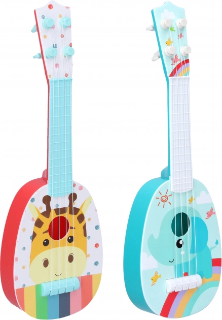 Dječja gitara s motivom afričkih životinja