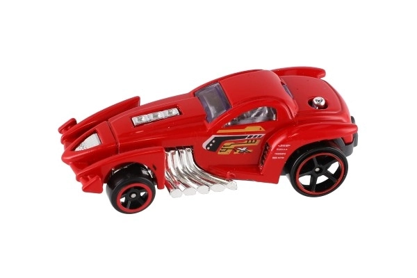 Auto utrke 6kom metal/plastik 8cm slobodna vožnja u kutiji 10,5x27,5x4cm