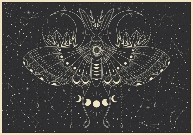 Puzzle Galaxy: Mjesečev leptir 500 dijelova