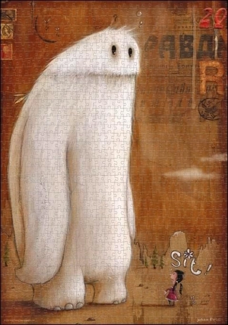 HEYE Puzzle Zozoville: Sjedi! 500 dijelova