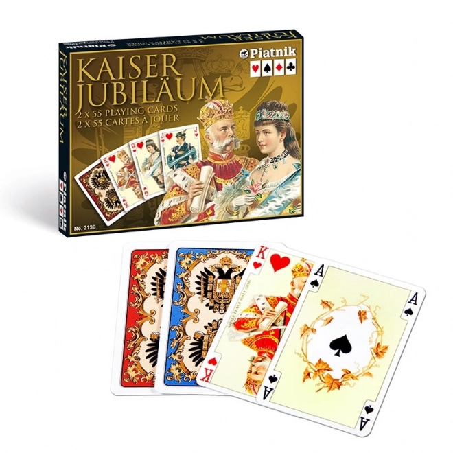 Luksuzne igraće karte Kaiser Jubilej