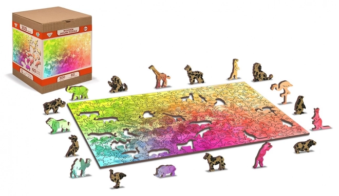 Drvene puzzle Leptirov san od WOODEN CITY